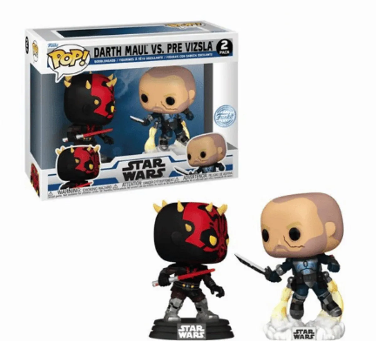 Funko Pop Star Wars Clone Wars Darth Maul vs Pre Vizsla