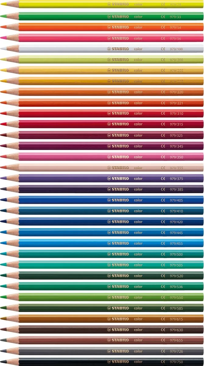 STABILO Color Kleurpotloden 30 Stuks - Multicolor