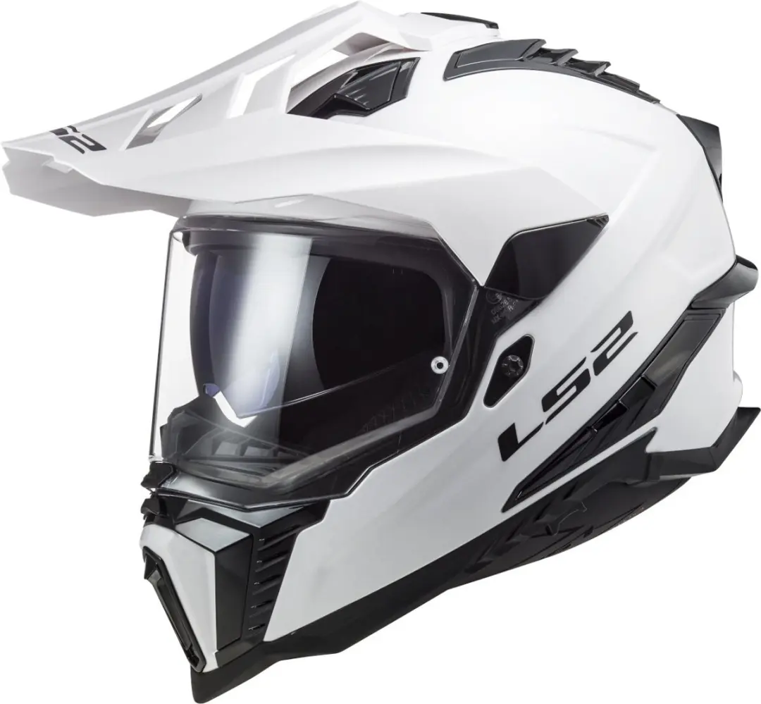 LS2 MX701 Explorer Solid Wit 06 Adventure Helmet