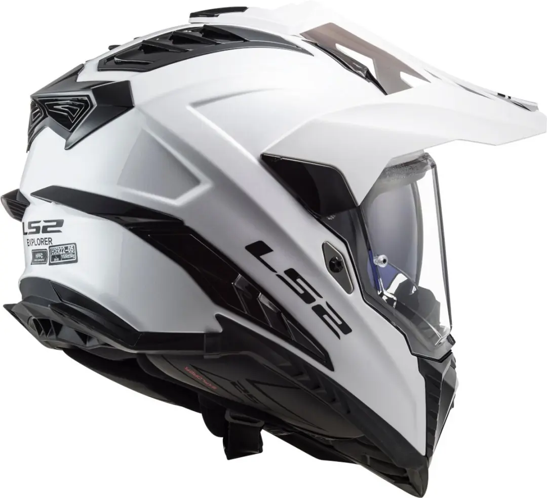 LS2 MX701 Explorer Solid Helm - XL - Wit