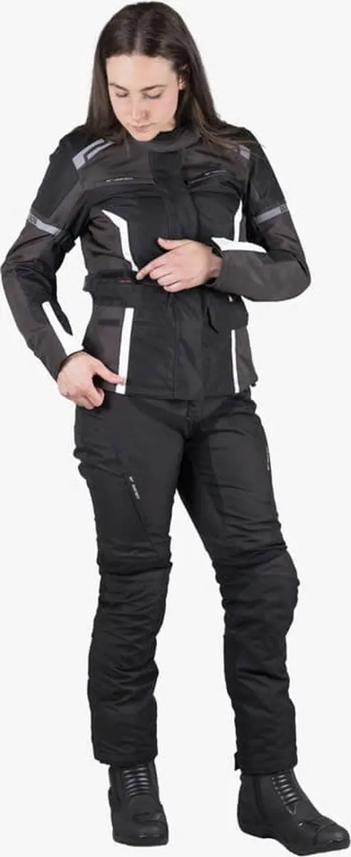 iXS Evans-ST 2.0 Motorjas - 4-seizoenen - Zwart/Grijs/Wit - afbeelding 3 van 6