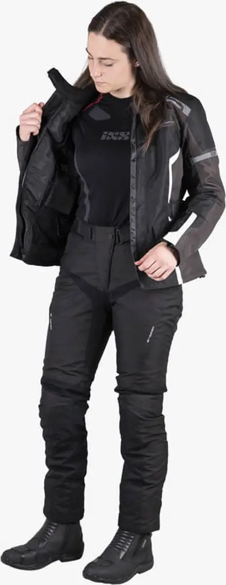 iXS Evans-ST 2.0 Motorjas - 4-seizoenen - Zwart/Grijs/Wit - afbeelding 5 van 6