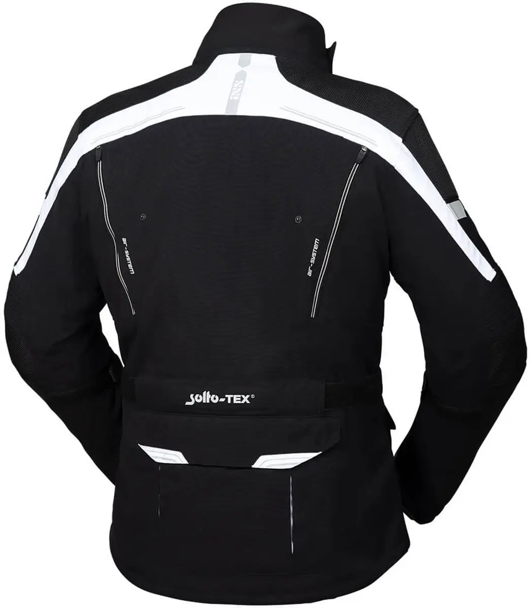 iXS Tour Traveller-ST Motorjas - Zwart/Wit - afbeelding 4 van 6