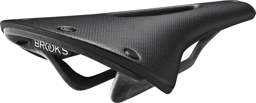 Brooks Cambium C13 Carved Zadel - 158mm - Zwart - afbeelding 2 van 6