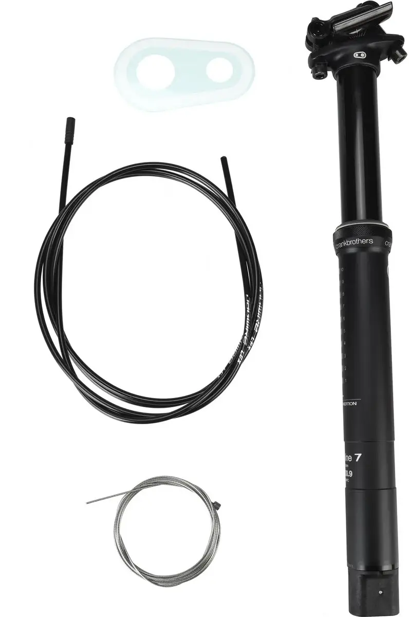 Crankbrothers Highline 7 Telescopische Zadelpen 367mm - Ø30,9mm - Zwart