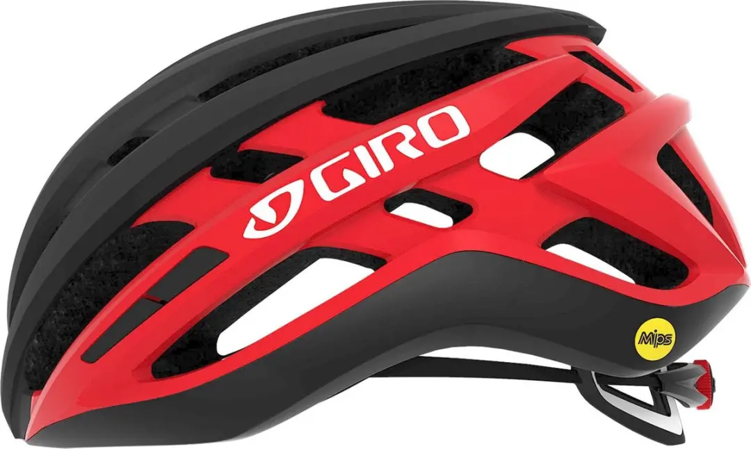 Giro Agilis MIPS Helm - Heren - 32 Ventilatieopeningen - Zwart/Rood/Wit