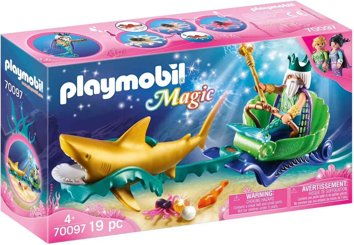 Playmobil Magic Koning der Zeeën 70097