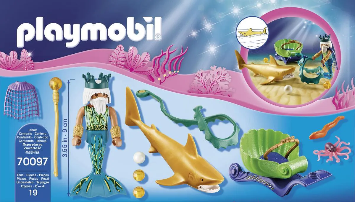 Playmobil Magic Koning der Zeeën 70097 - Multicolor - afbeelding 6 van 6