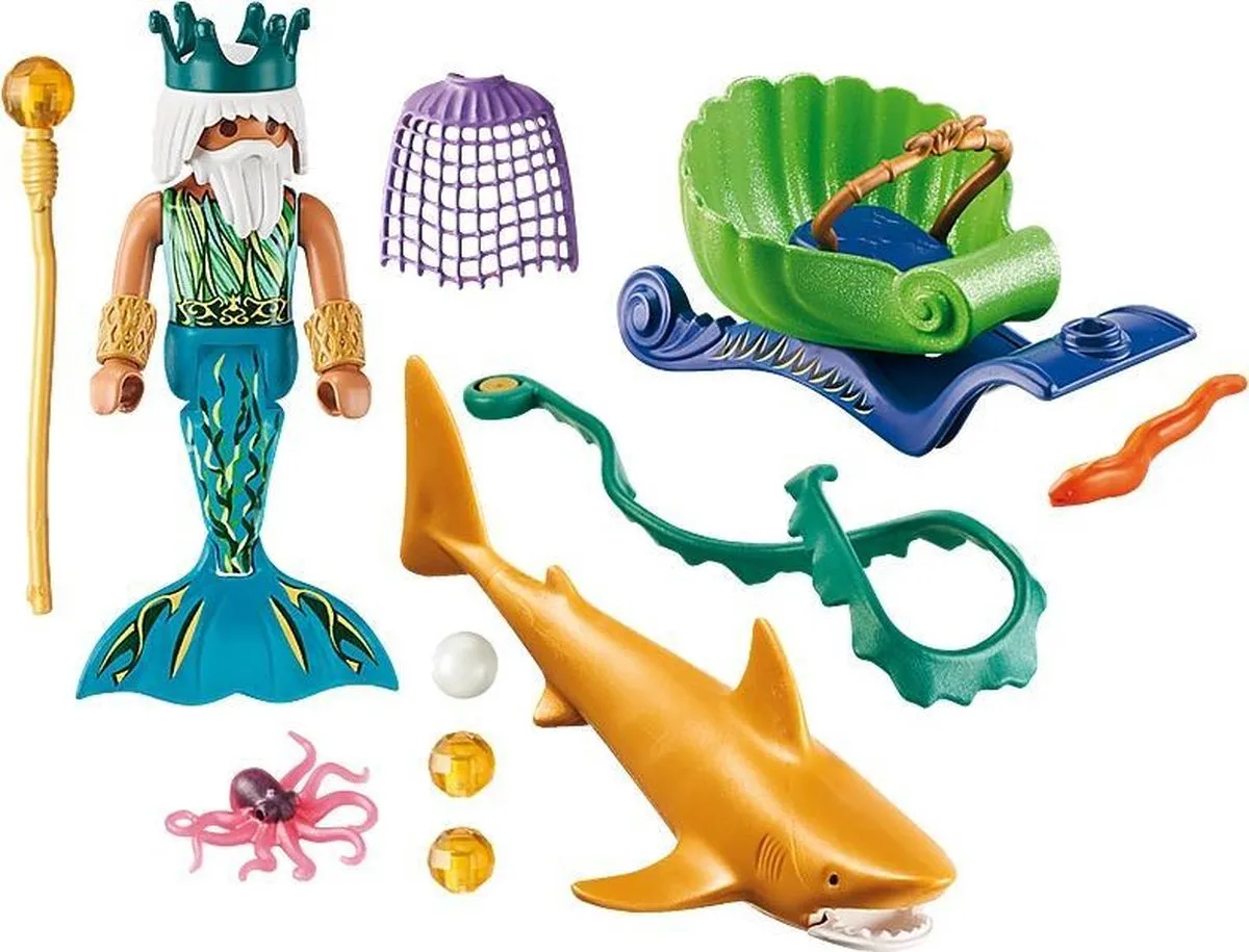 Playmobil Magic Koning der Zeeën 70097 - Multicolor