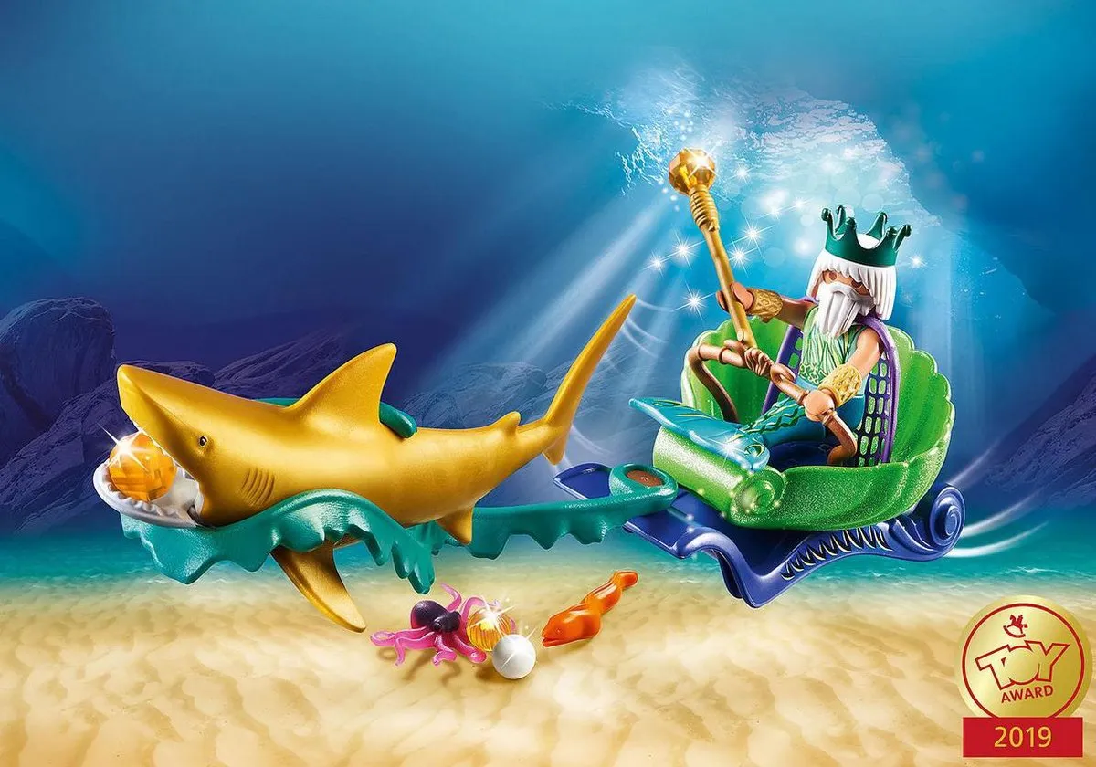 Playmobil Magic Koning der Zeeën 70097 - Multicolor