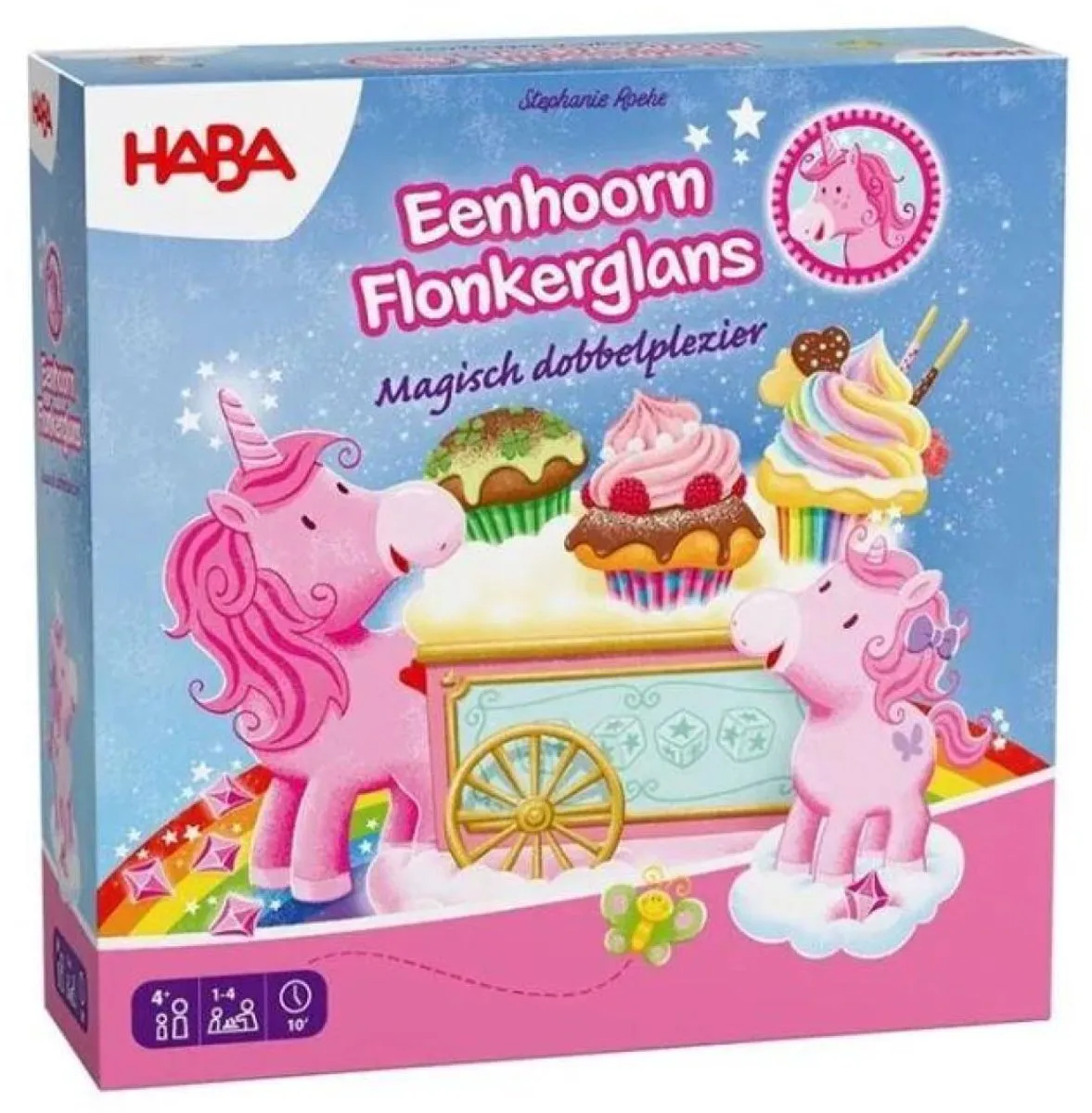 Haba Eenhoorn Magisch Dobbelplezier - 2-4 Spelers