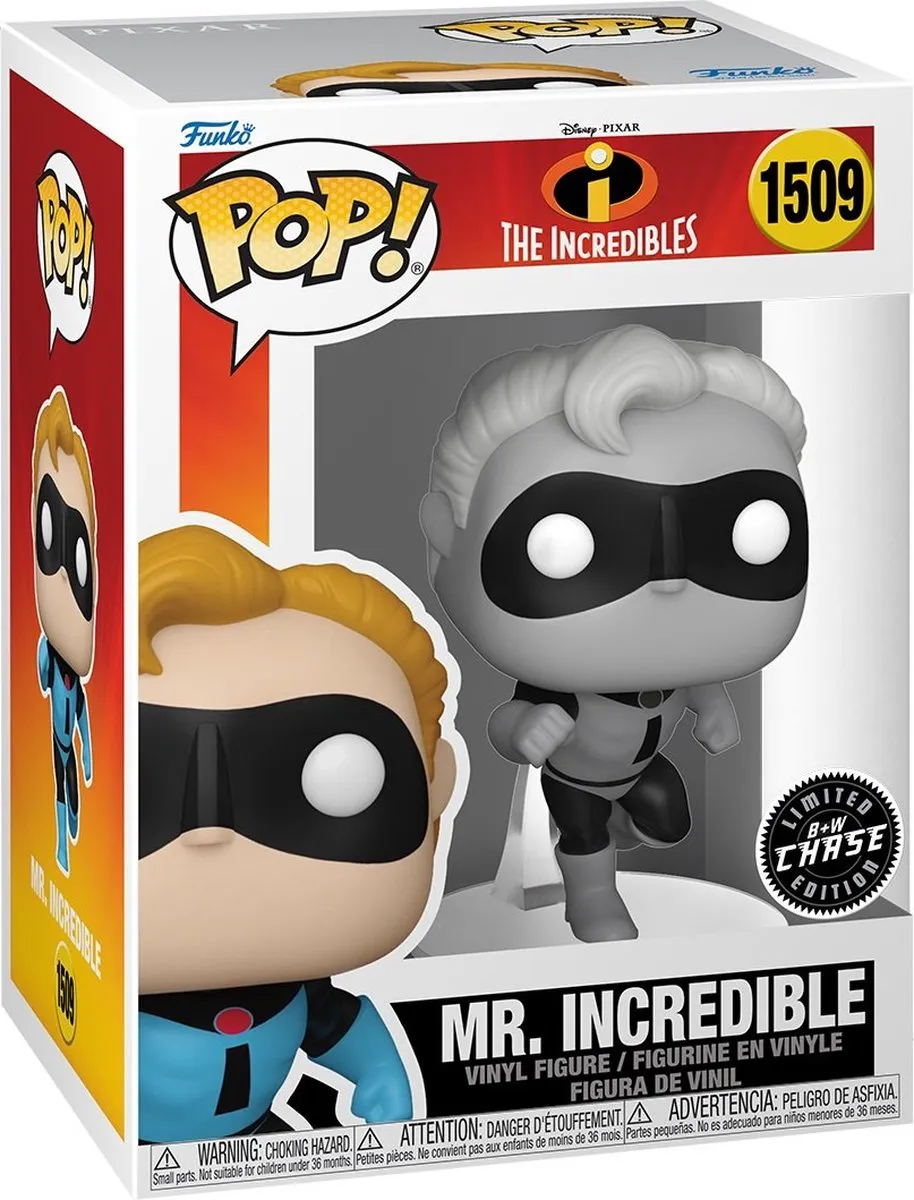 Funko Pop! Disney Pixar The Incredibles Mr. Incredible #1509 - Veelkleurig