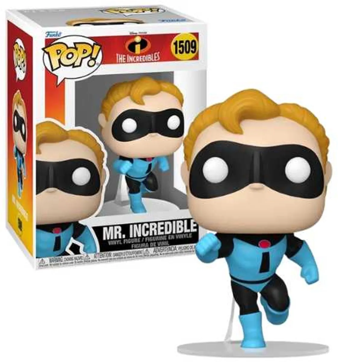 Funko Pop! Disney Pixar The Incredibles Mr. Incredible #1509 - Veelkleurig
