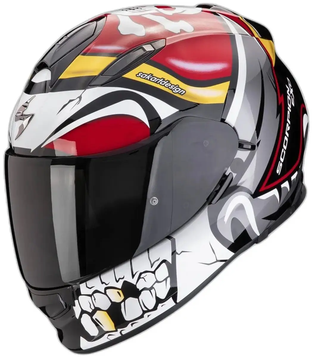 Scorpion EXO-491 Pirate Integraalhelm - Rood
