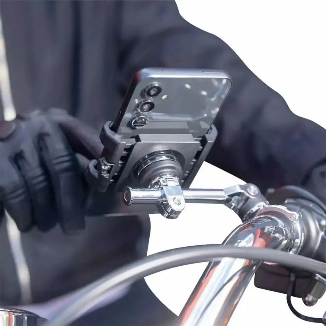 SP Connect Moto Mount 3D 1 1/2" Telefoonhouder - Zilver