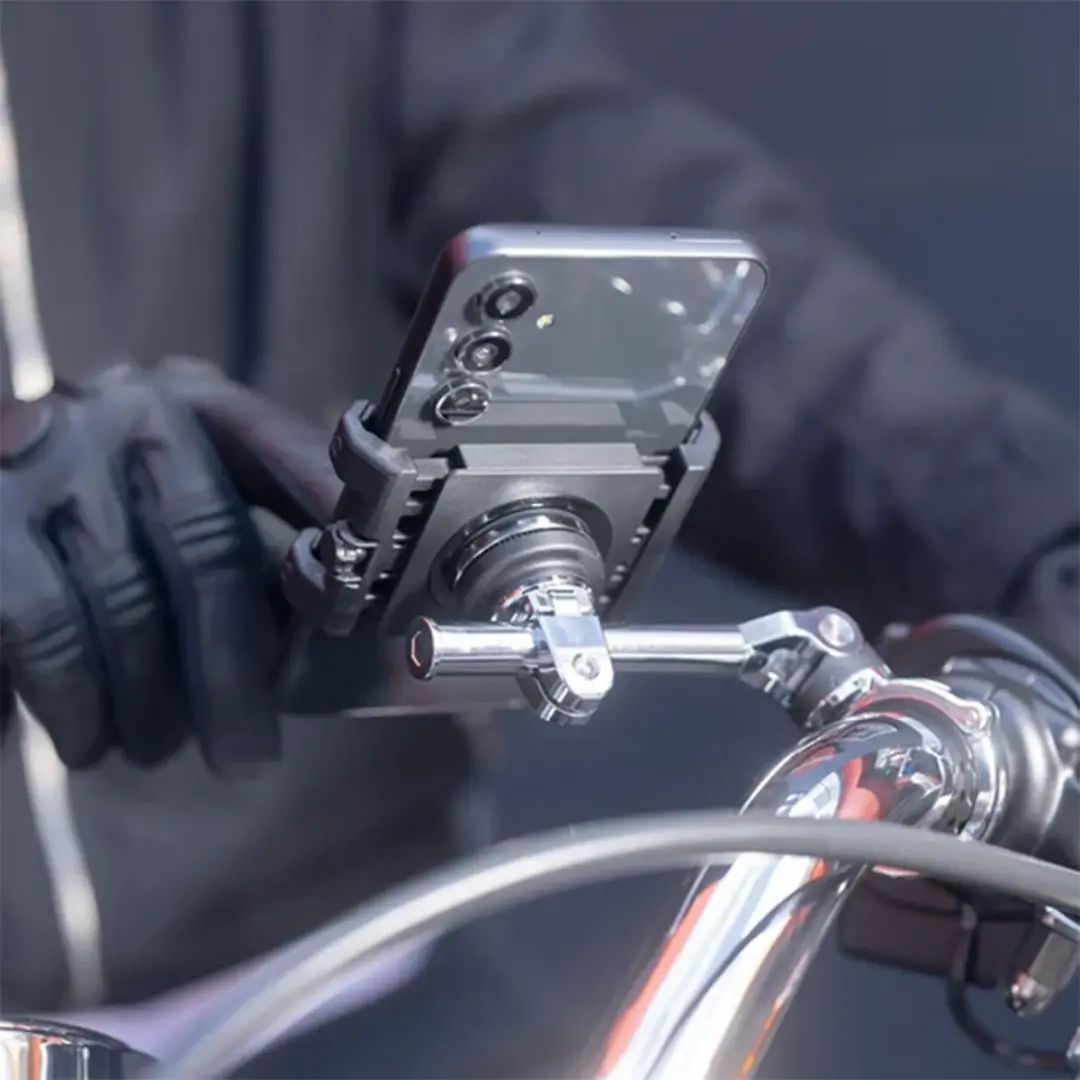 SP Connect Moto Mount 3D 1 1/2" Telefoonhouder - Zilver - afbeelding 6 van 6