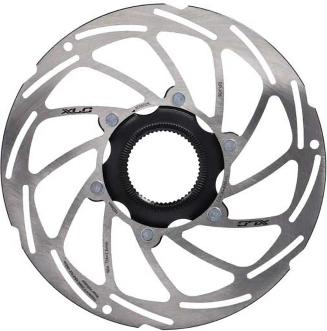 XLC BR-X86 Remschijf 160mm Centerlock - Zilver