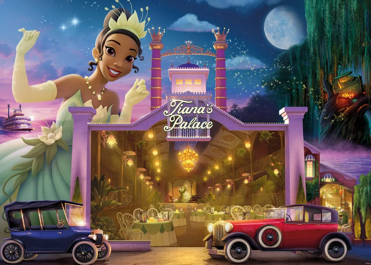 Ravensburger Disney Castles Tiana Puzzel 1000 Stuks - Meerkleurig