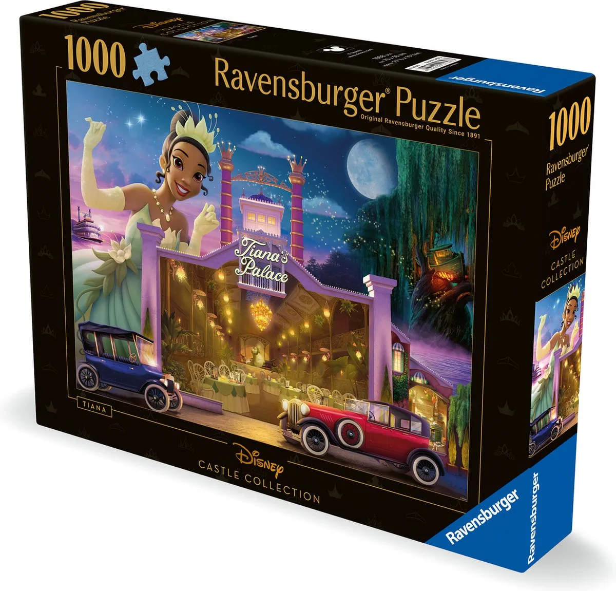 Ravensburger Disney Castles Tiana Puzzel 1000 Stuks - Meerkleurig