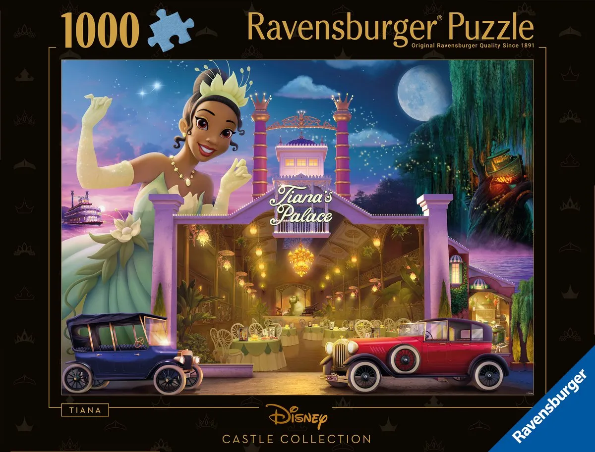 Ravensburger Disney Castles Tiana Puzzel 1000 Stuks - Meerkleurig