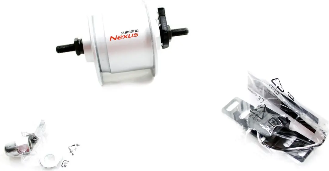 Shimano DH-C3000-3N Naafdynamo 3W - 36 Tanden - Zilver - afbeelding 2 van 6
