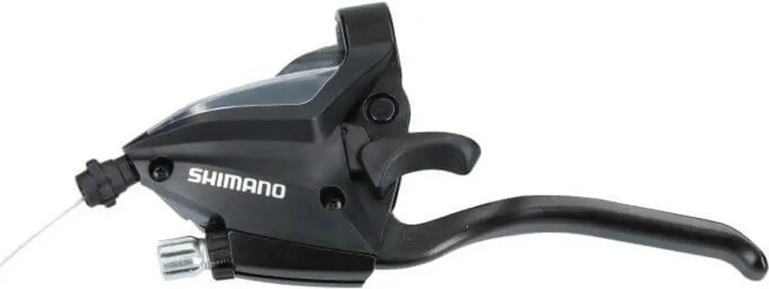 Shimano ST-EF500 Rem-schakelverstellerset 3x8s - 4-vingers V-brake - Zwart