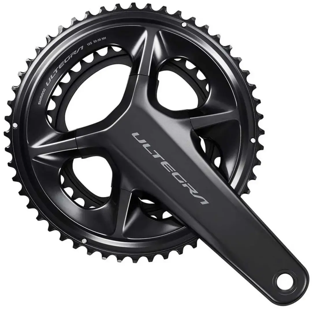 Shimano Ultegra R8100 12s Hollowtech Ii Crankstel Zwart 160 mm / 50/34t