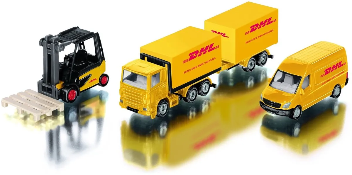 SIKU 6324 DHL Logistieke Set