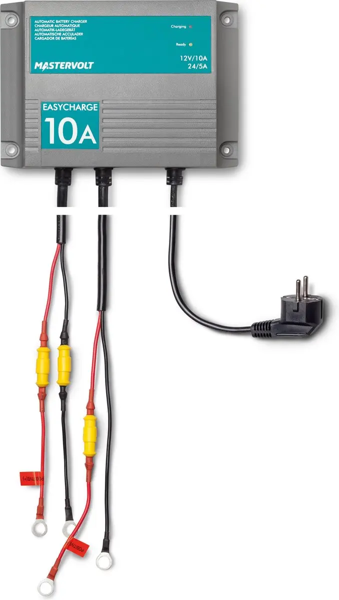 Mastervolt EasyCharge Acculader 12/24 Volt 10/5 Ampère
