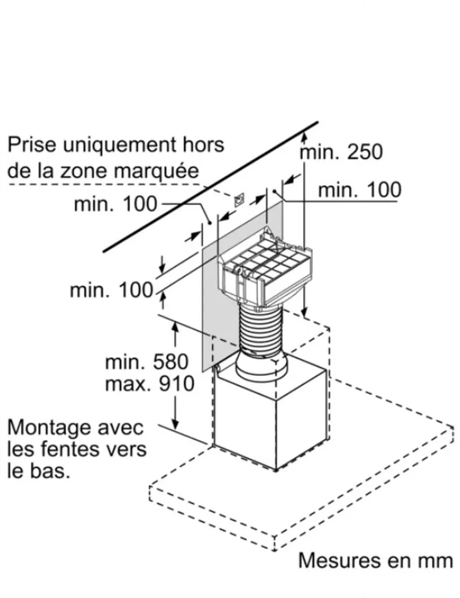 Bosch DWZ0XX0J0 Afzuigkapfilter - Kleurenmix