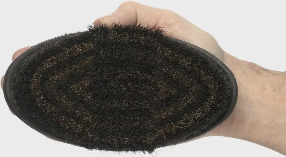 Lemieux Flexi Paardenhaar Body Brush - Zwart - afbeelding 5 van 6