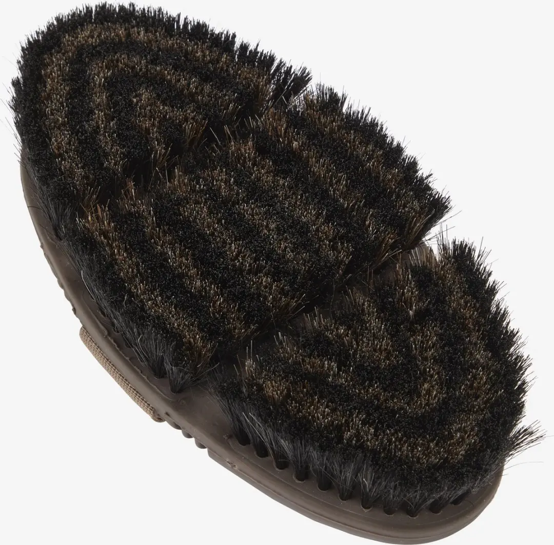 Lemieux Flexi Paardenhaar Body Brush - Zwart - afbeelding 6 van 6