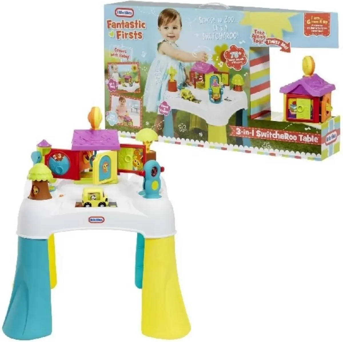 Little Tikes 3-in-1 Switcharoo Speeltafel - Wit