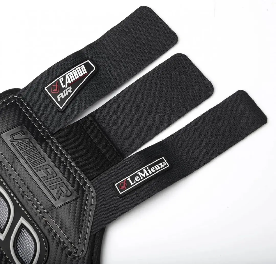 Lemieux Carbon Air XC Hind Beenbeschermers - Zwart - Large