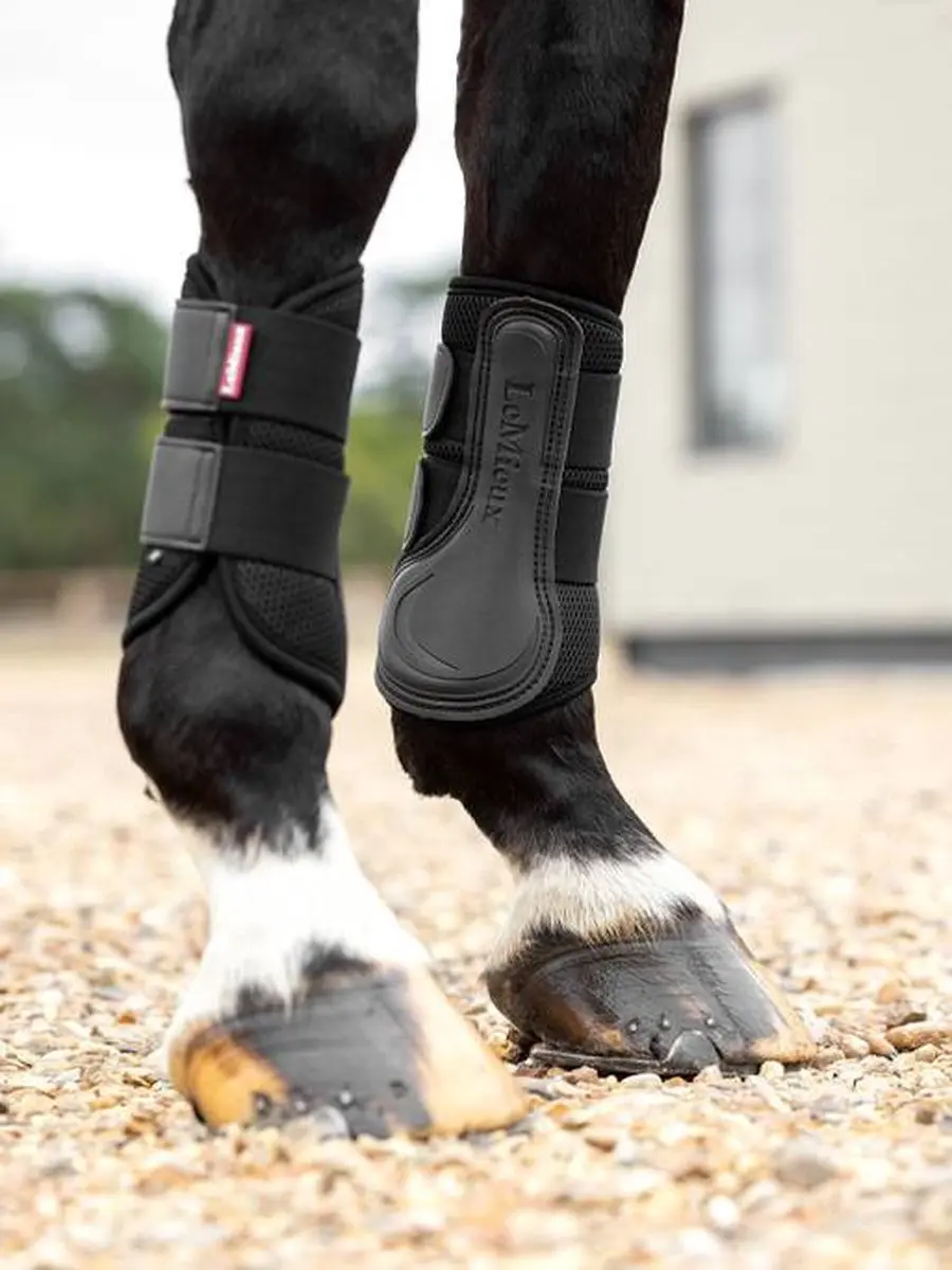 Lemieux Mesh Peesbeschermers S - Bruin - 2 Stuks