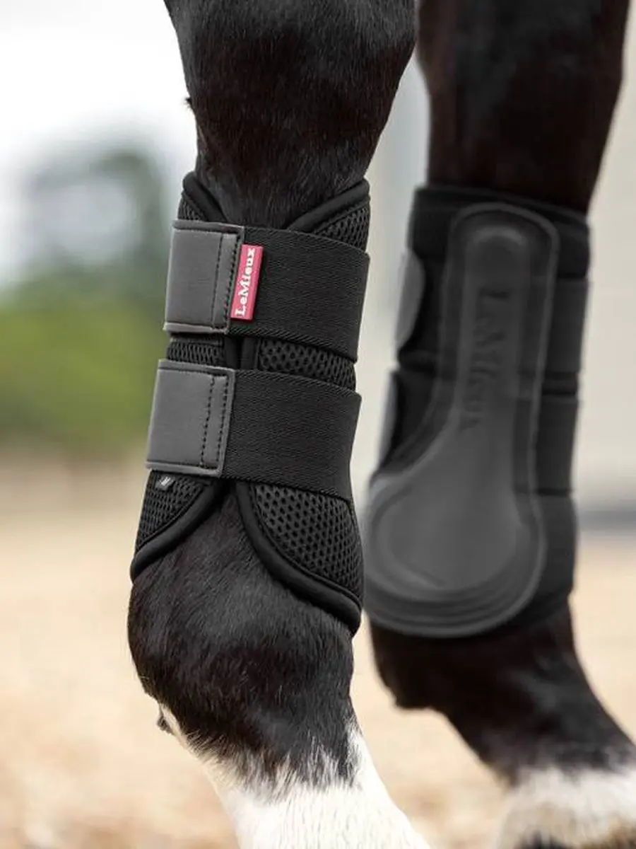 Lemieux Mesh Peesbeschermers S - Bruin - 2 Stuks