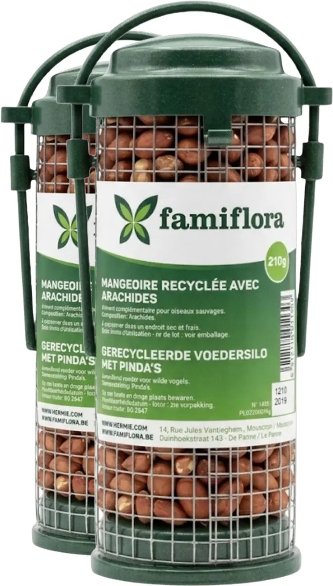 Famiflora Voedersilo Pinda's 2x210g