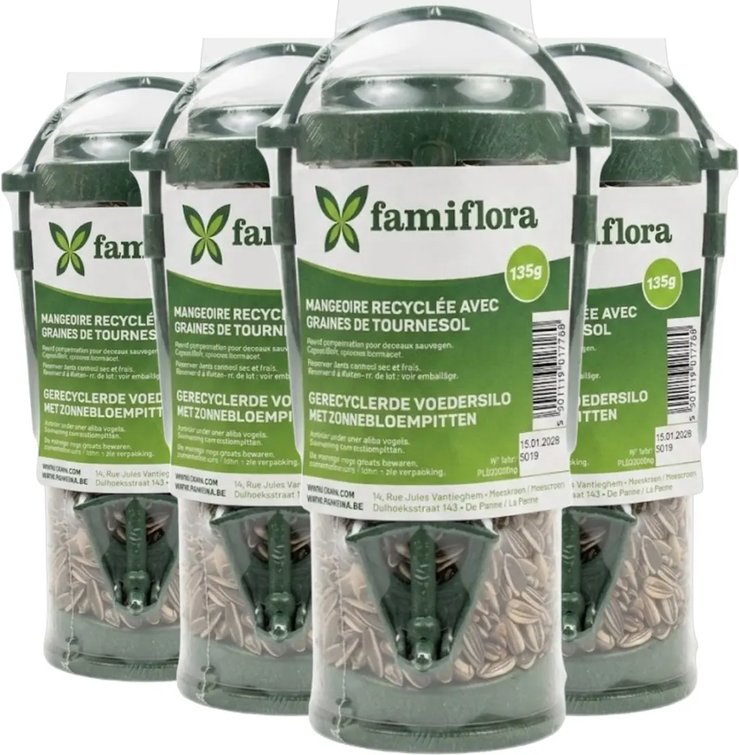 Famiflora Voedersilo Zonnebloempitten