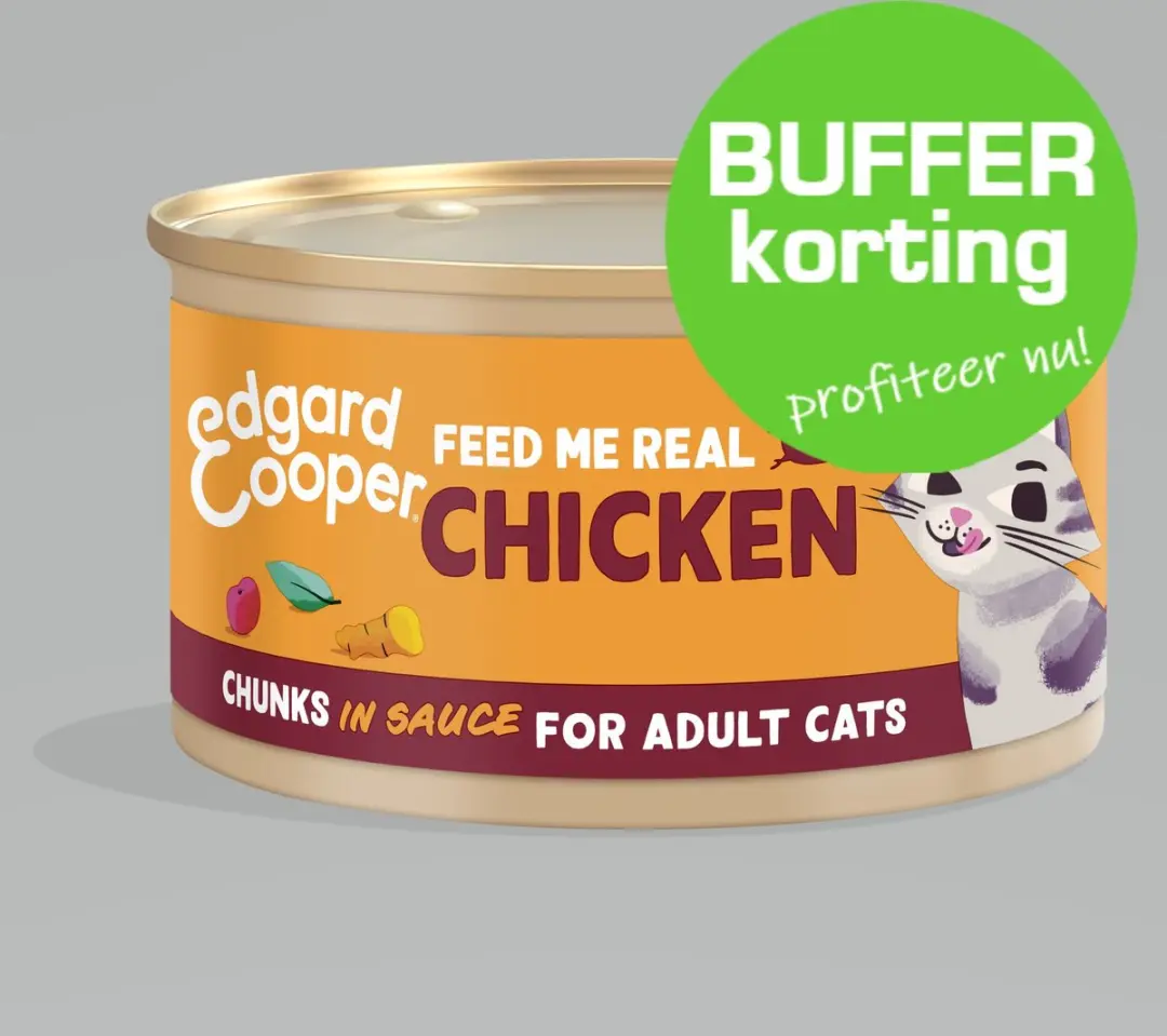 Edgard & Cooper Kattenvoer Chunks Kip 85g