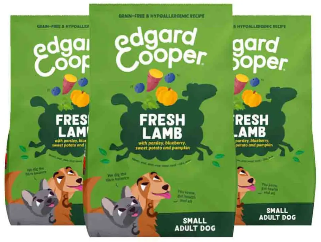 Edgard & Cooper Adult Small Lam Voordeelverpakking 9kg