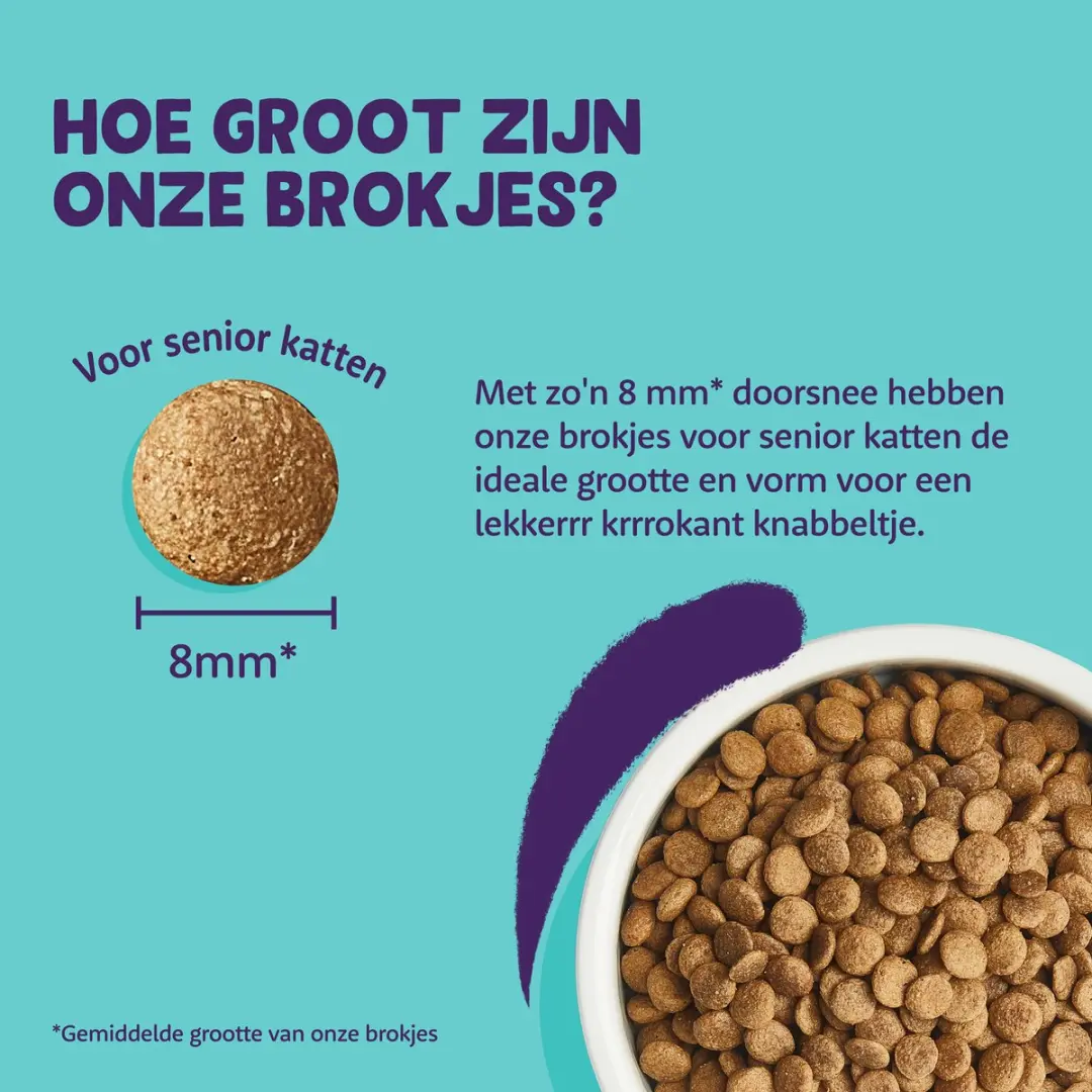 Edgard & Cooper Graanvrij Kattenvoer Brokjes - Verse Kalkoen & Kip 2kg