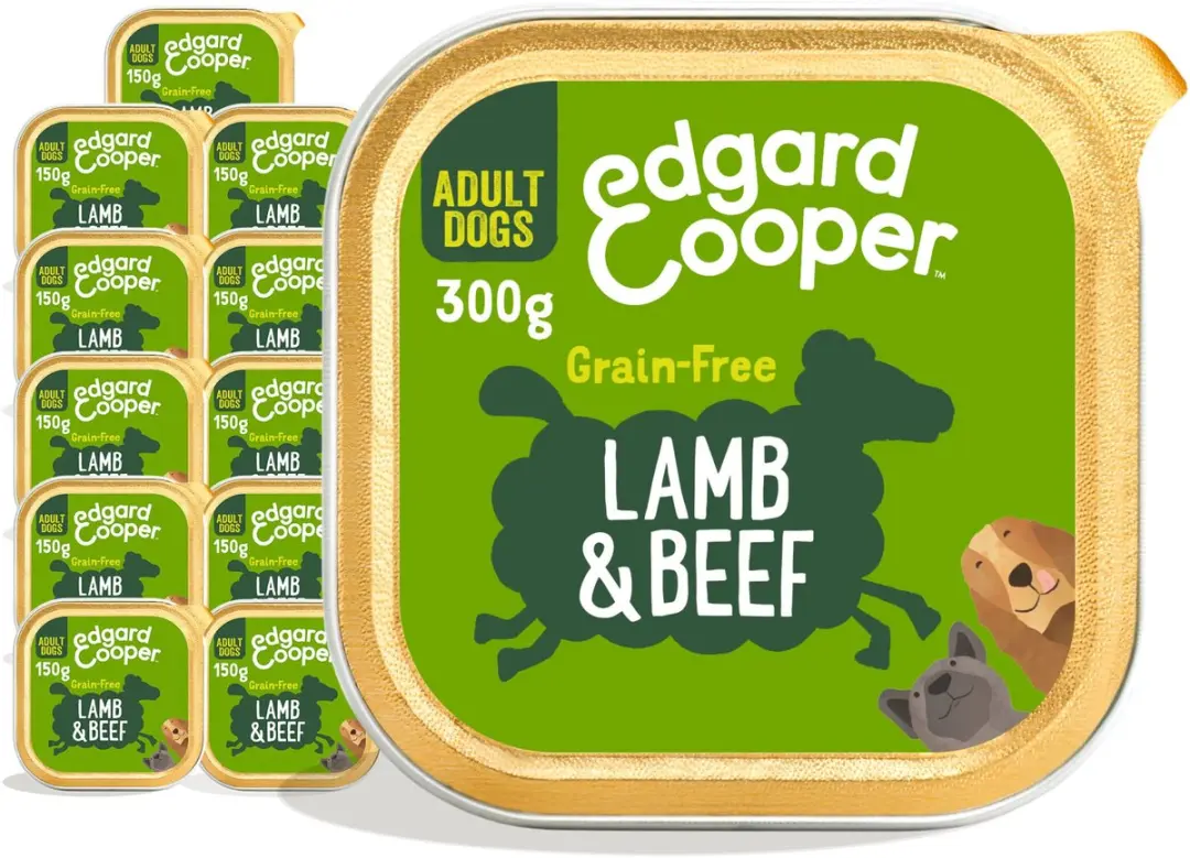 Edgard & Cooper Kuipje Hondenvoer Lam-Rund 300g