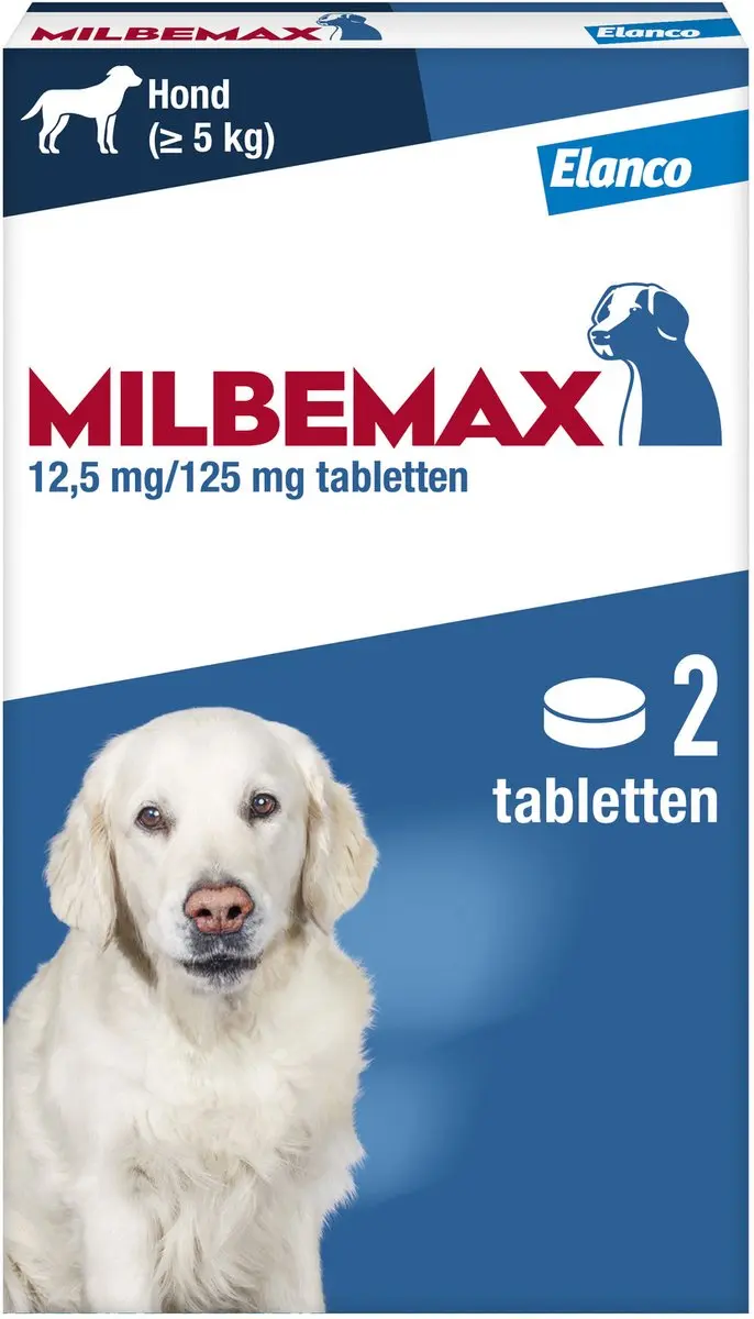 Milbemax Hond Anti-wormmiddel 2 tabletten 10-75kg