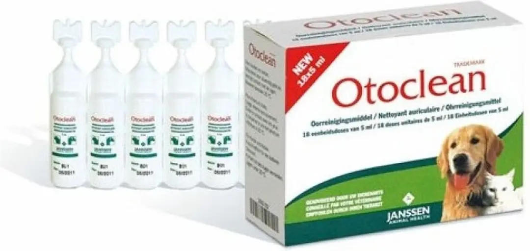 Otoclean Oorreiniger Hond & Kat 90ml - 18x5ml - afbeelding 3 van 6