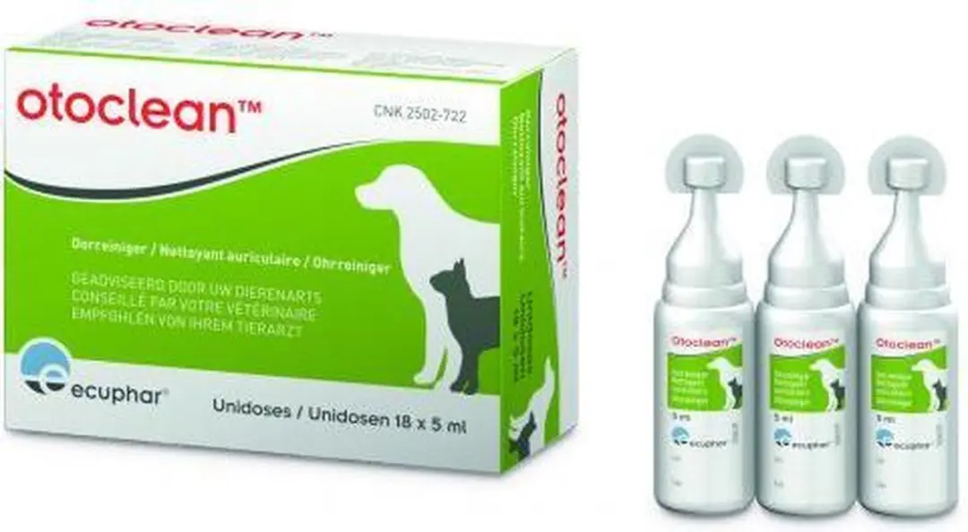 Otoclean Oorreiniger Hond & Kat 90ml - 18x5ml - afbeelding 5 van 6