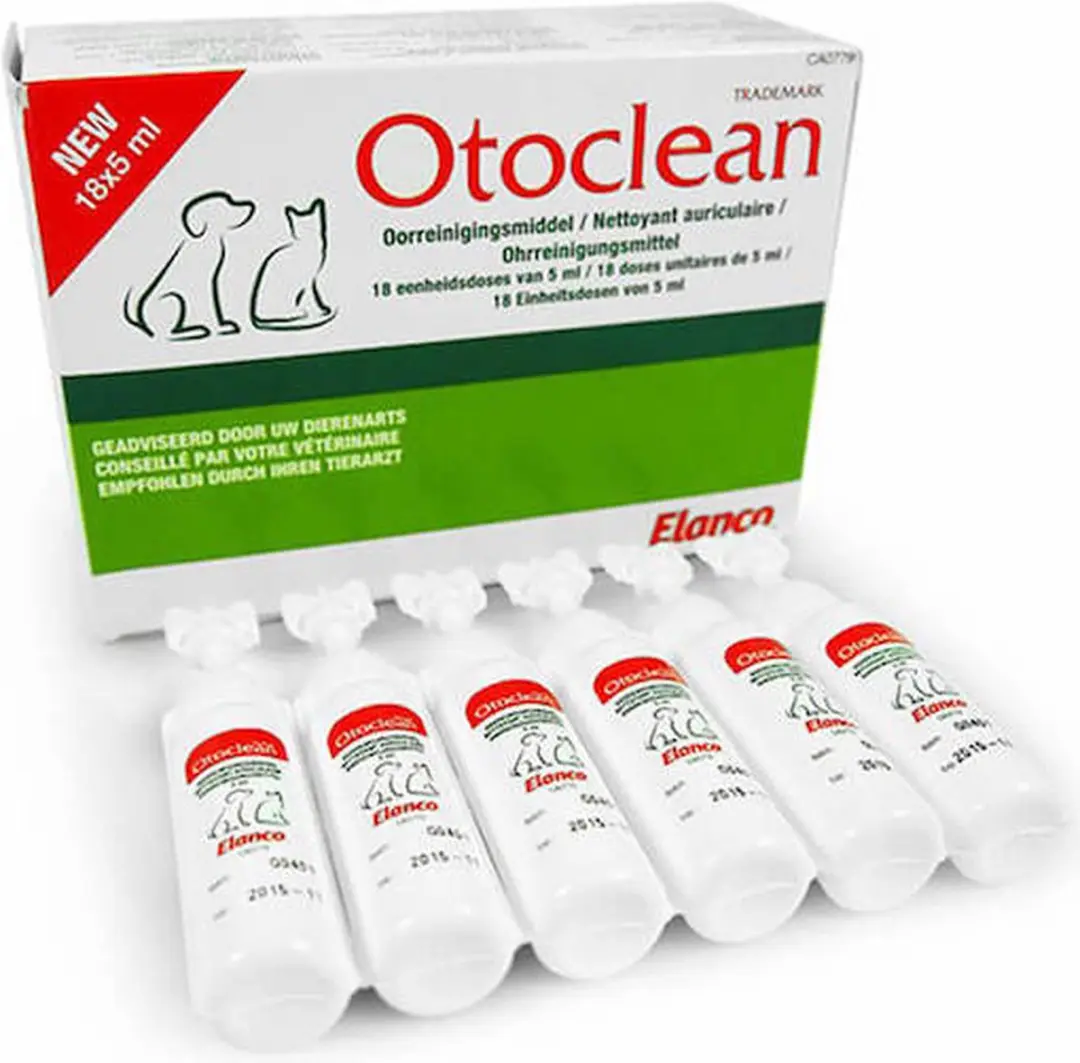 Otoclean Oorreiniger Hond & Kat 90ml - 18x5ml - afbeelding 6 van 6