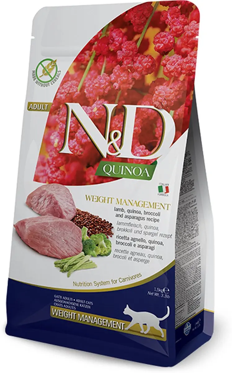 Farmina N&D Quinoa Weight Management Adult Kattenvoer