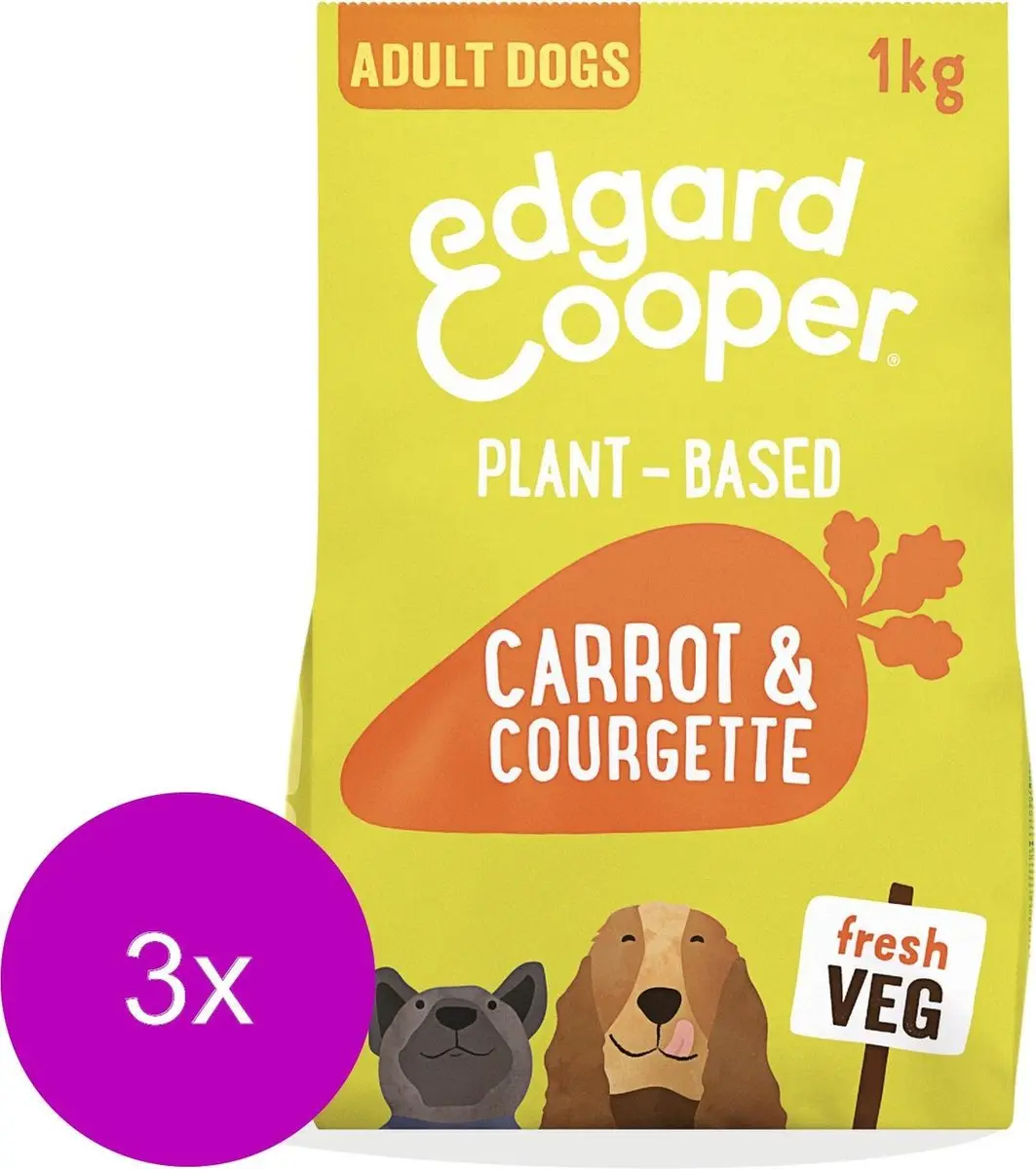 Edgard & Cooper Plantbased Adult Wortel&Courgette