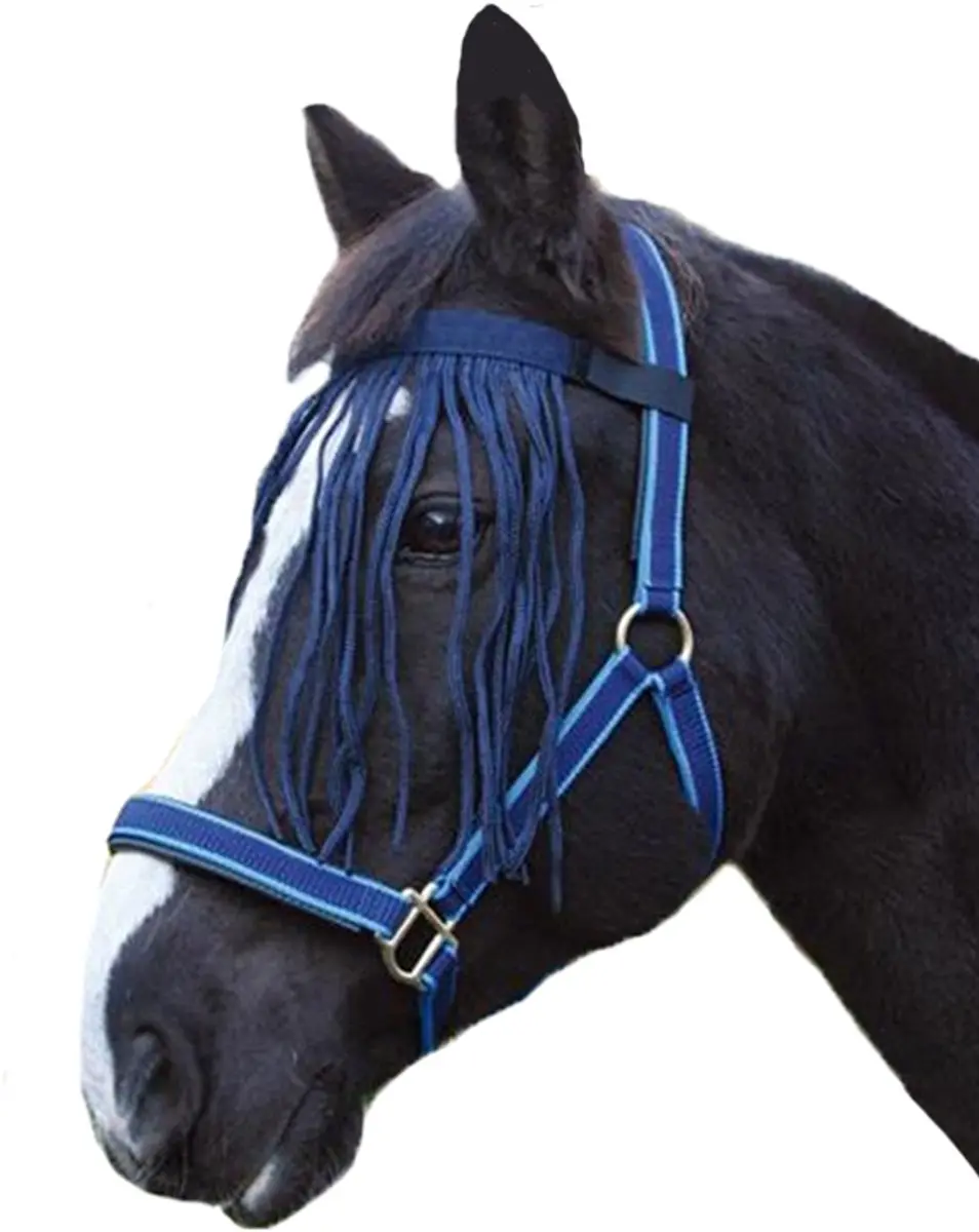 QHP Vliegenfrontriem - Full - Blauw