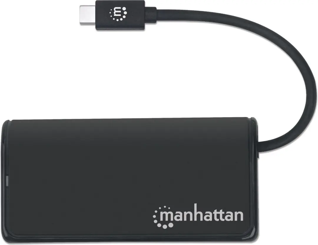 Manhattan 4-Port USB 3.2 Gen 1 Hub C-Stecker auf 4x A-Buchse